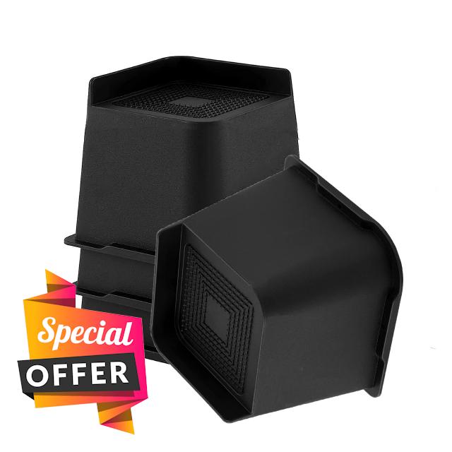 mzvcopm 4 Inch Bed or Furniture Risers