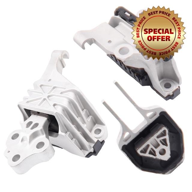 Engine Motor Mount & Trans Mount Compatible with 2013-2016 Dodge Dart 2.0L 2.4L Replacement for 3364 3338 3385 A5674 A5690 A5822 / A5823