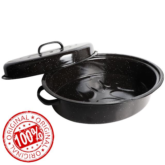 Roseeyo Granite Roasting Pan