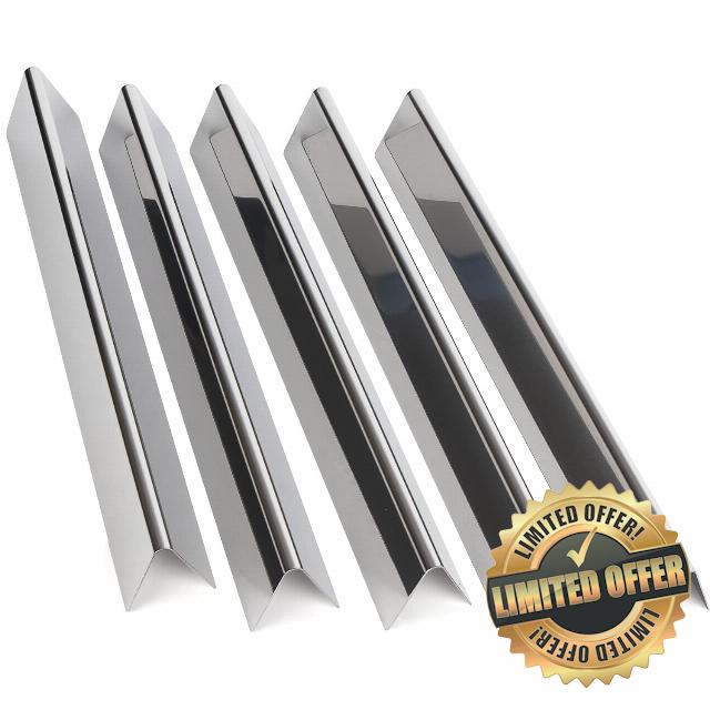 Apromise Flavorizer Bars for Weber Genesis - 17.5 Inch Stainless Steel Flavor Bars for Genesis 300 Series(2011-2016)