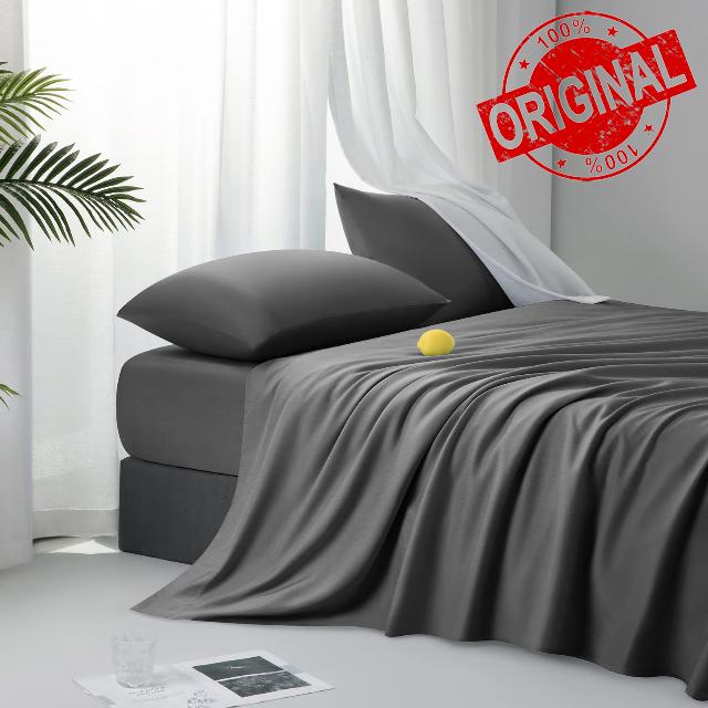 LBRO2M 100% Bam-Boo Bed Sheet Full