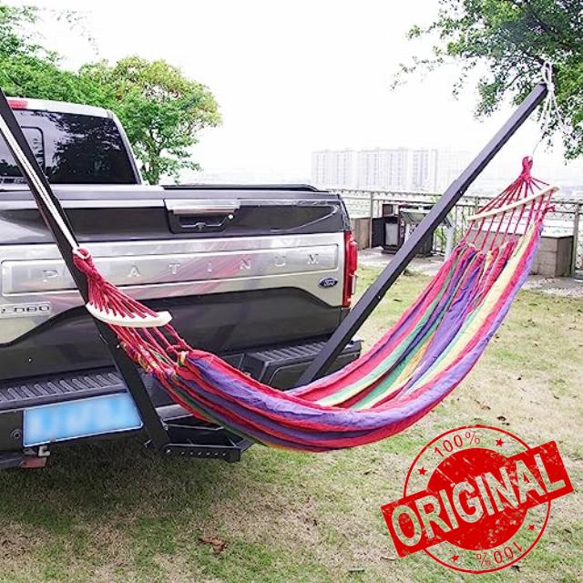 MIKODA Hammock Hitch Stand with 1 Parachute Bed (Hammock)
