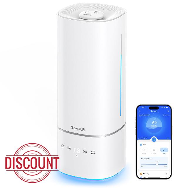 GoveeLife Smart 6L Humidifiers for Home Large Room