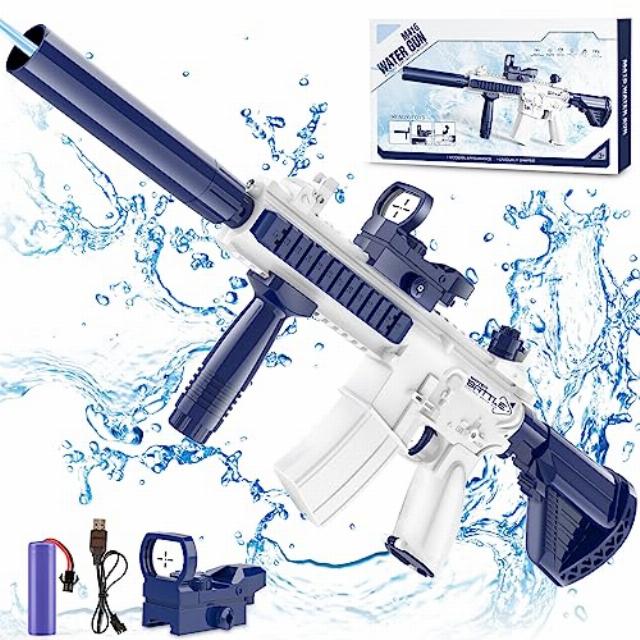Dolanus Electric Water Gun for Kids Adults - Automatic Squirt Gun With up to 32 Ft Long Range