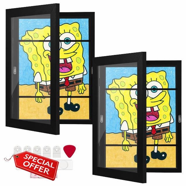 EAOAK Kids Art Frames Changeable