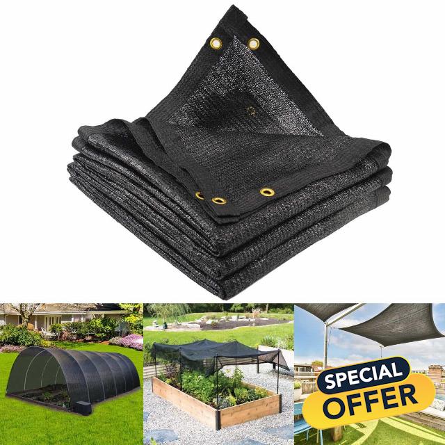 Mklsit 70% Shade Cloth 10 x 20 FT