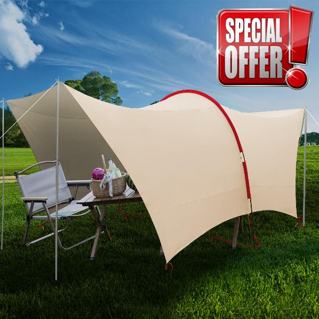Rainleaf Waterproof Car Awning Sun Shelter