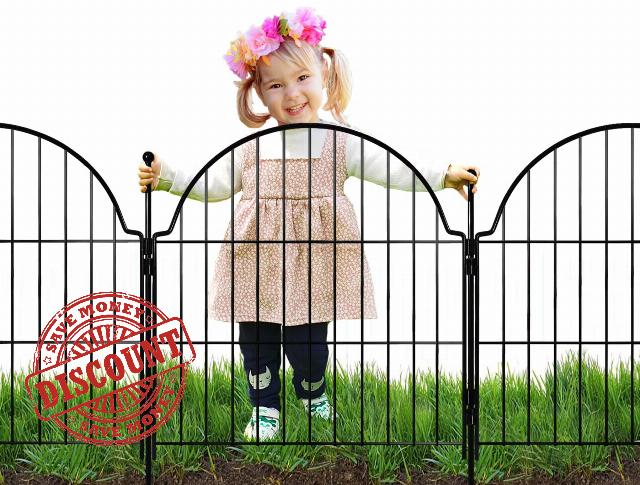 Fenceguru Decorative Garden Fence 6 PCS