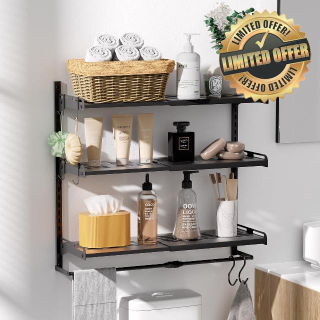 CPPDEL Over The Toilet Storage Rack