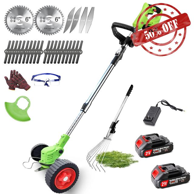 Cordless Weed Wacker Electric Weed Eater Battery Powered