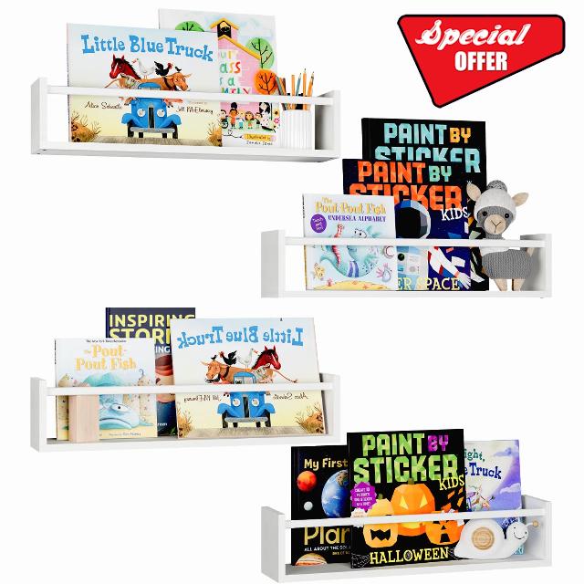 Fixwal Nursery Book Shelves