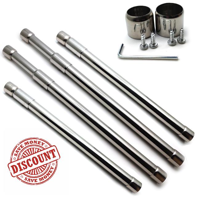 Selectives 18 in. - 38 in. Adjustable Closet Rod