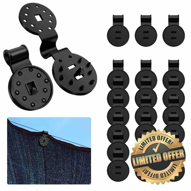 Lswyimao Shade Cloth Heavy Duty Lock Grip