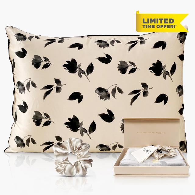 TOMOR 100% Mulberry Silk Pillowcase