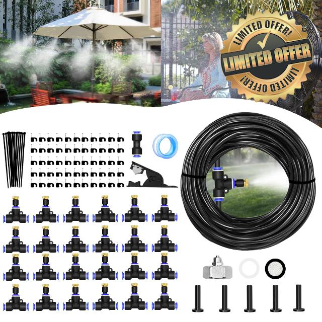 Outdoor Misting Cooling System
