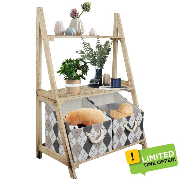 Babion 3-Tier Ladder Shelf