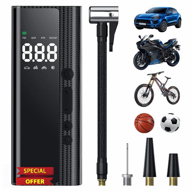 Royibear Tire Inflator Portable Air Compressor