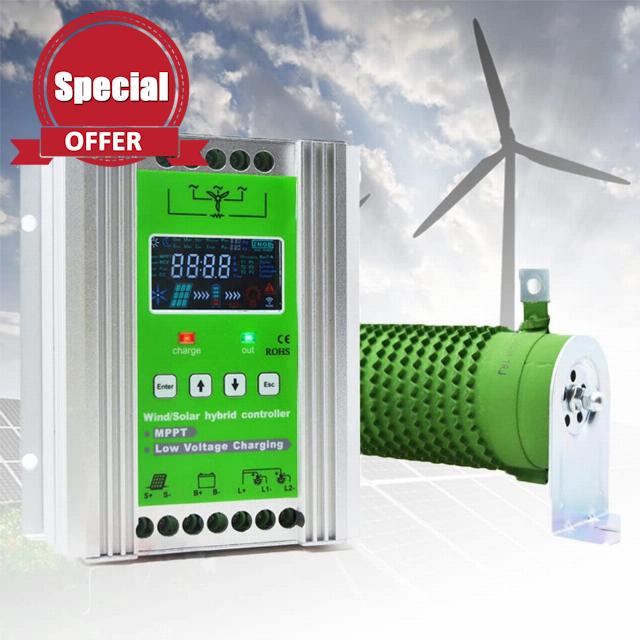 AALGO Wind Turbine Solar Hybrid Charge System 3000W-8000W