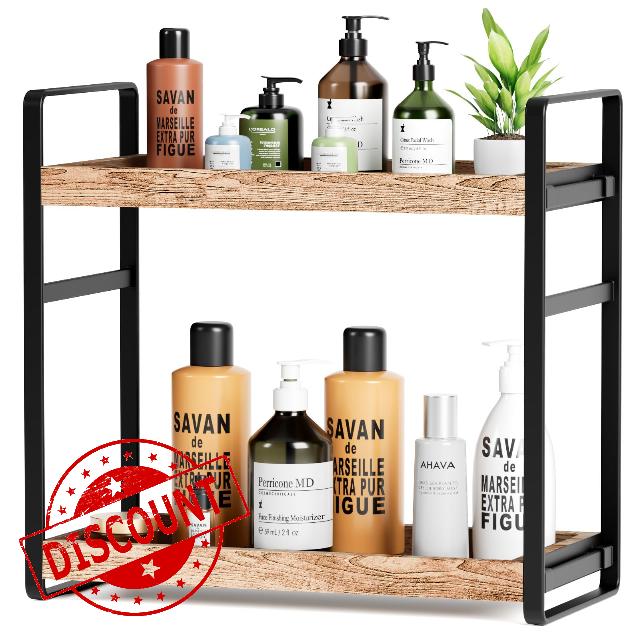 Brown Bathroom Organizers