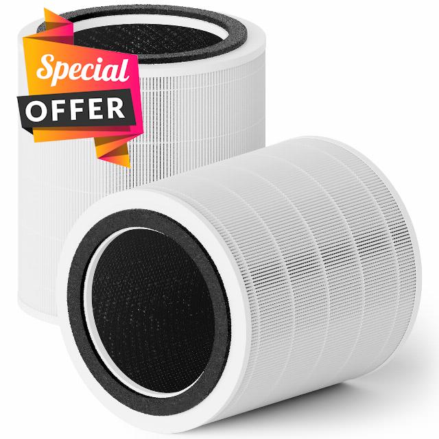 2-Pack Core 400S Replacement Filter for LEVOIT 400S Air Purifier