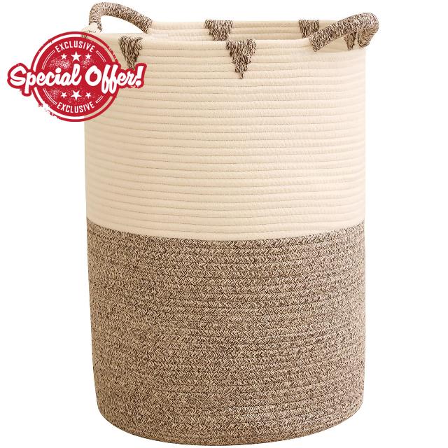 Laxmara LB01 Brown Laundry Basket