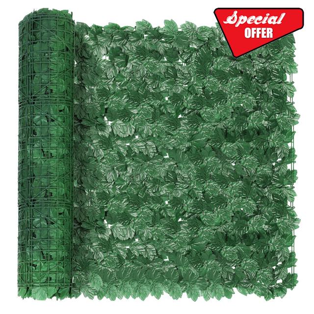 Artificial Ivy Privacy Fence Wall Screen (126x99IN)