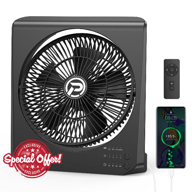 Cmyfato 10in Box Fan