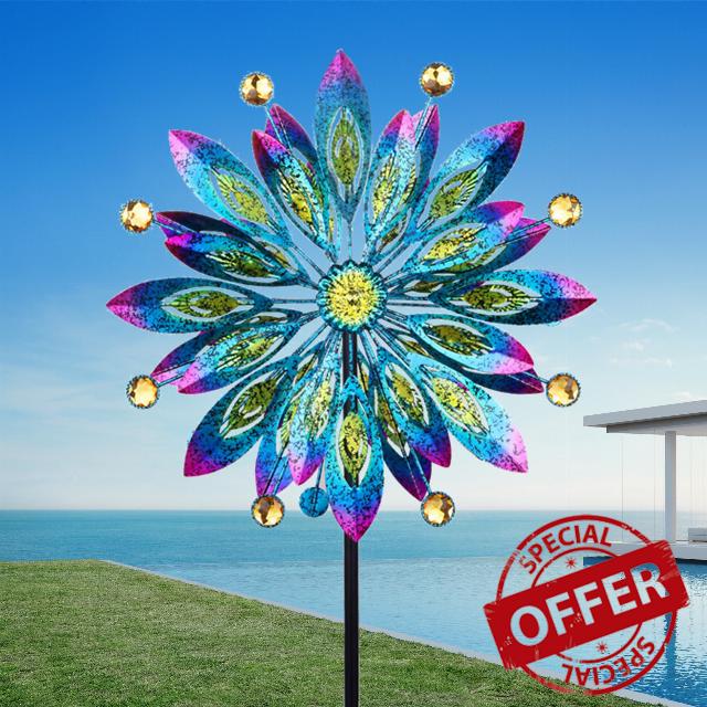 Wind Spinners for Yard and Garden Multi-Color
