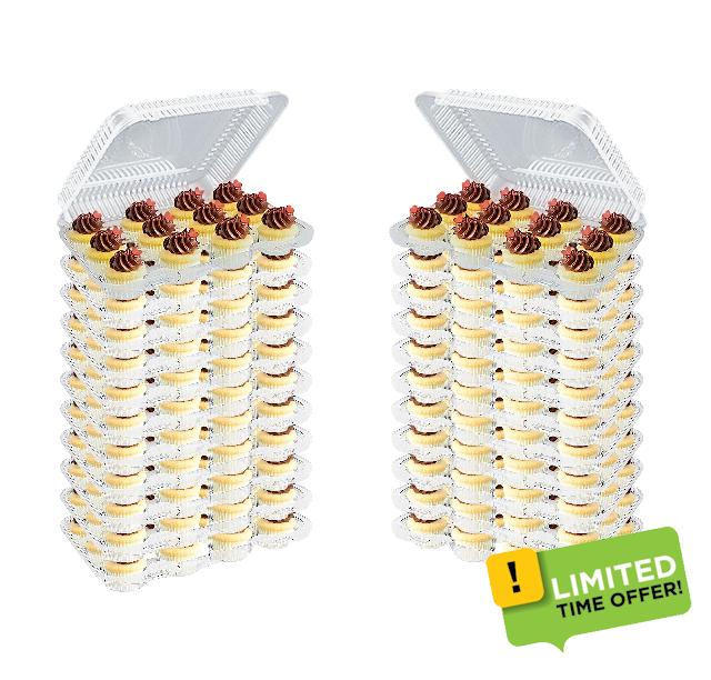 MS Squad 12 Pack x 20 Sets cupcake boxes for 12 cupcakes