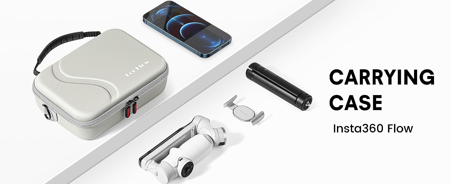 Tomat Carrying Case for Insta360 Flow Accessories