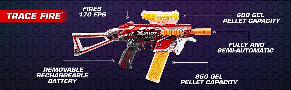 X-Shot, Gel Blaster, Blaster, Gellets, Gel Pellets, Nerf, Battle, Firing Power,