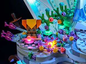 LIGHTAILING Light For Lego 43225 The Little Mermaid Royal Clamshell