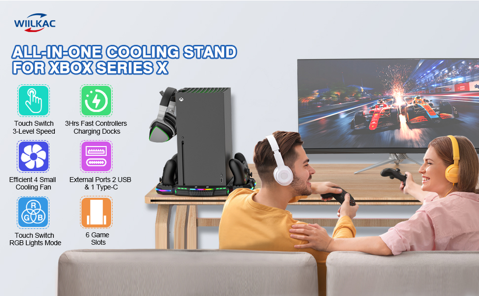 Cooling Fan Stand for