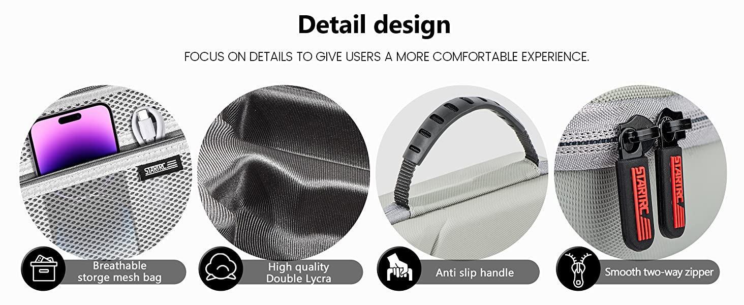 Tomat Carrying Case for Insta360 Flow Accessories
