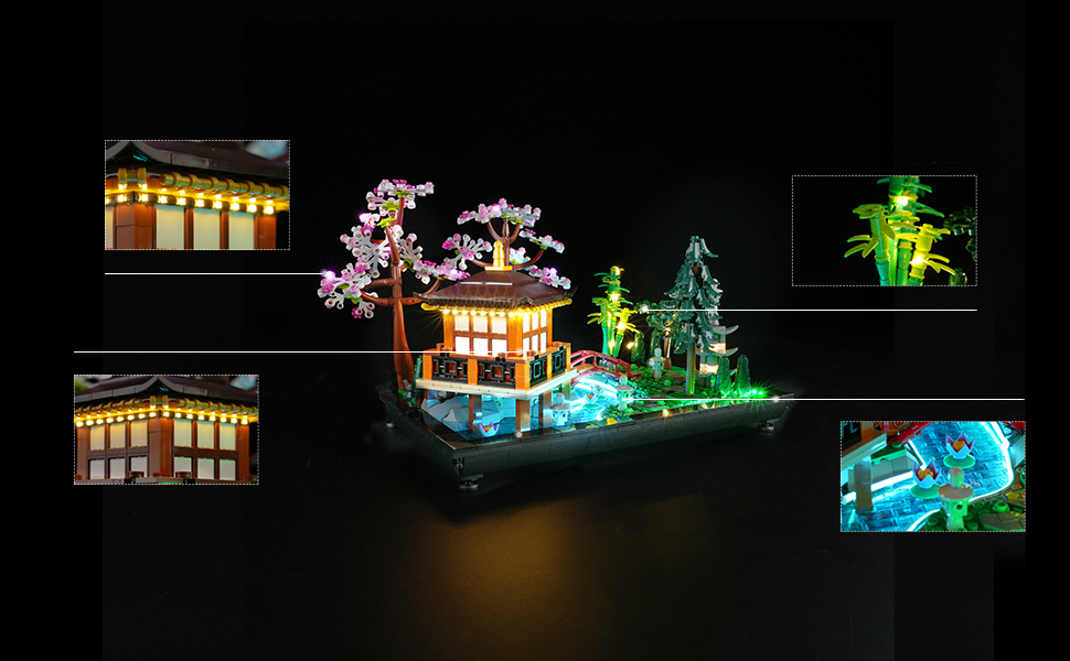 Icons Garten der Stille Building Set