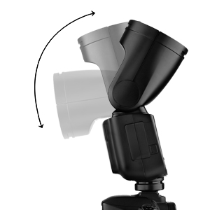 V1 round head flash