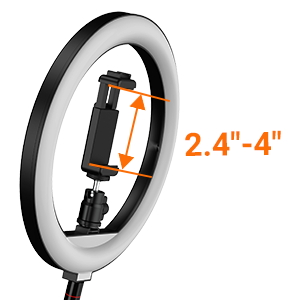 ring light with c-clamp