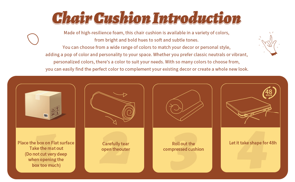 outdoor chair cushions