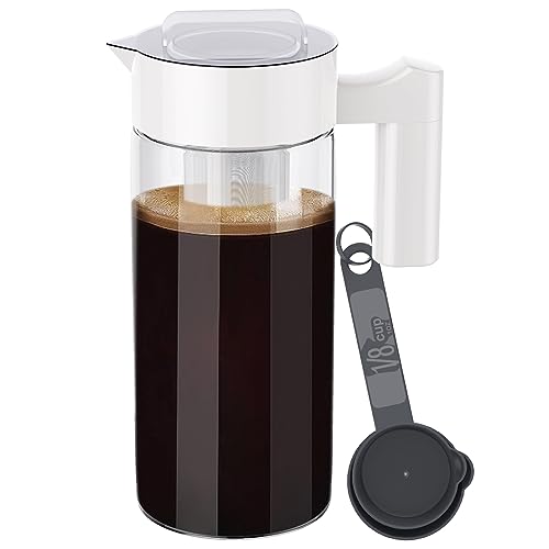 40 oz Iced Coffee Pitcher with Mesh Filter
