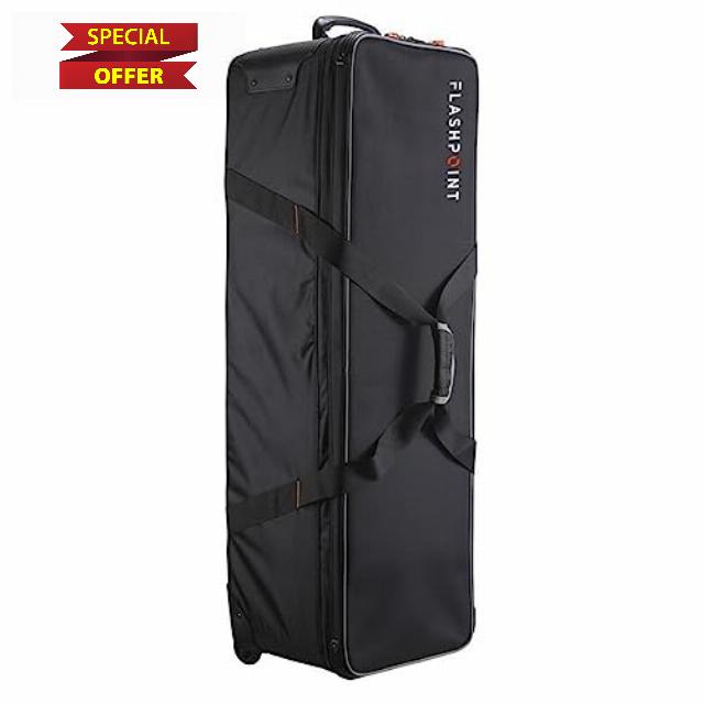 Flashpoint CB-01 44.9" Wheeled Carrying Bag for Light Stand and Tripod