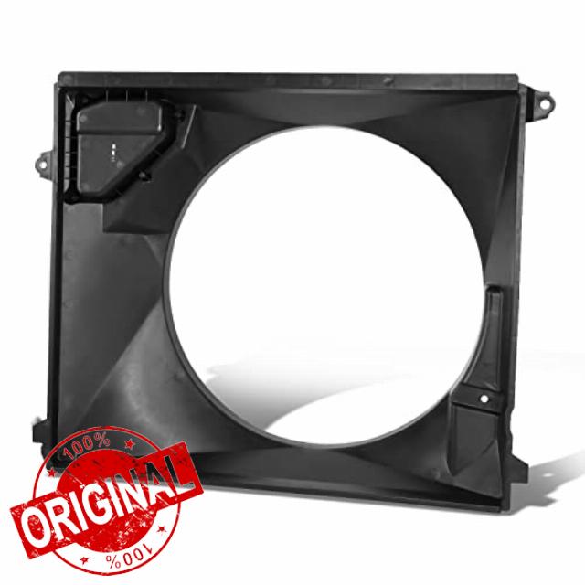 DNA MOTORING Factory Style Radiator Fan Shroud Compatible with 16-22 Tacoma 2.7L