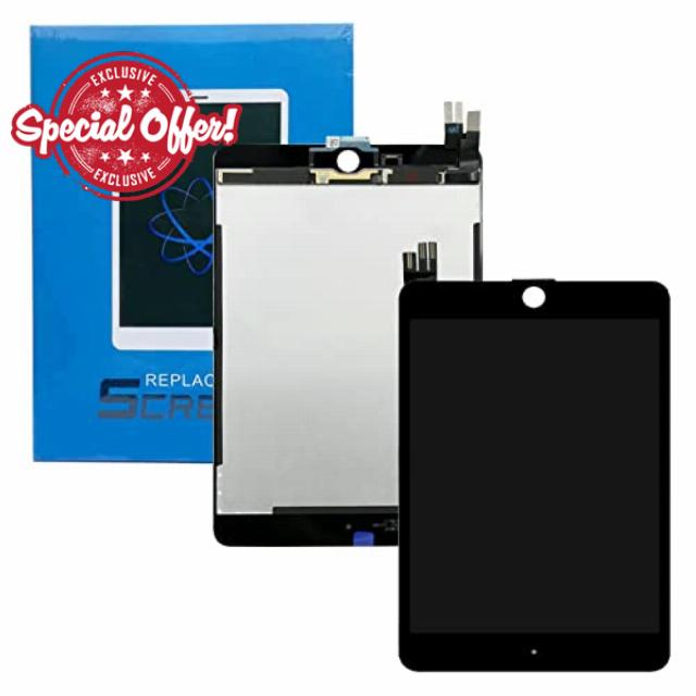 AQNEUKZ LCD Screen Replacement for iPad Mini 5 A2126 A2124 A2133 Display LCD Assembly with Sleep Wake Sensor (Black)