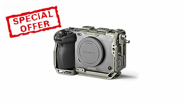 Tilta Full Camera Cage Compatible with Sony FX3/FX30 V2 | Mount Accessories | Cable CLAMP | Modular Design | ARCA Ready | TA-T16-FCC (Titanium Gray)