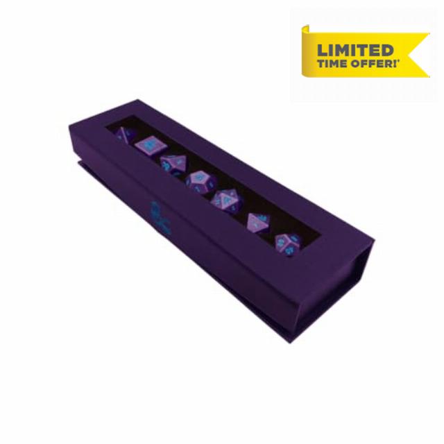 Ultra PRO - 7 RPG Underdark Dice Set for Phandelver and Below: The Shattered Obelisk for Dungeons & Dragons