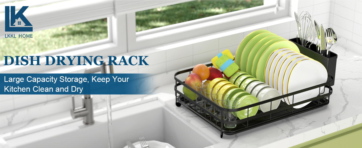 dish drying rack for kitchen counter