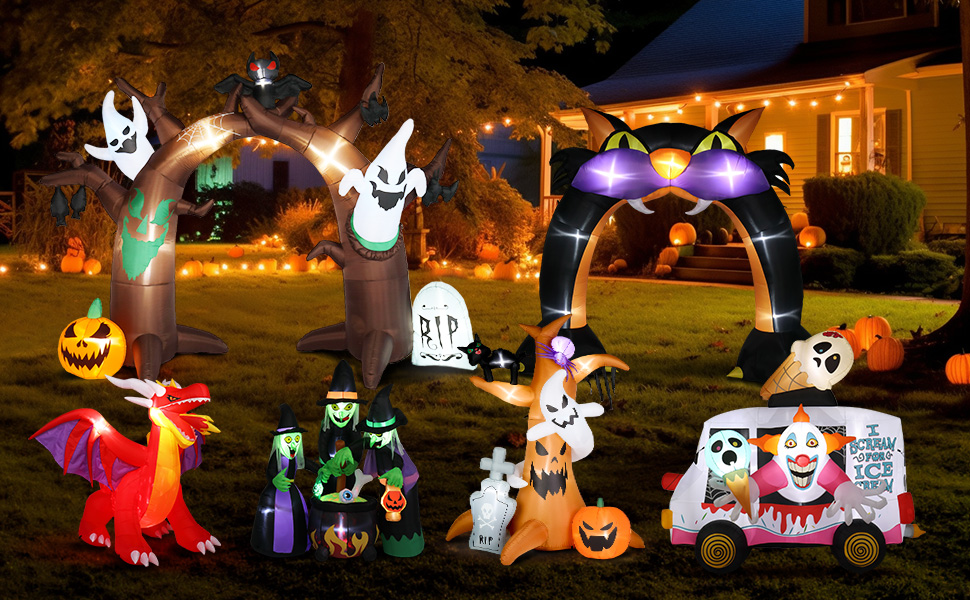 sanderson sisters inflatable halloween