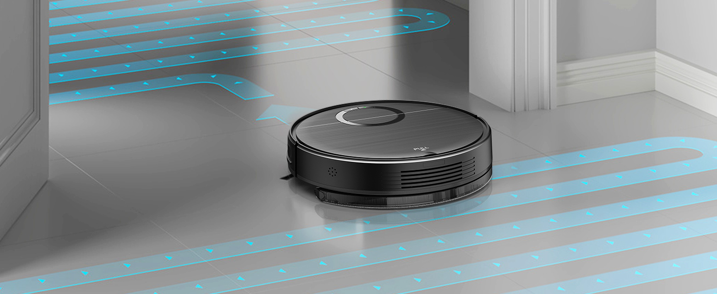 T7S Robot Vacuum vacuums and mops at the same time.