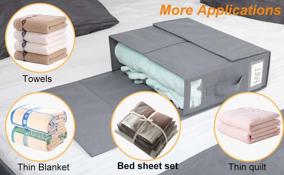 bed sheet organizer