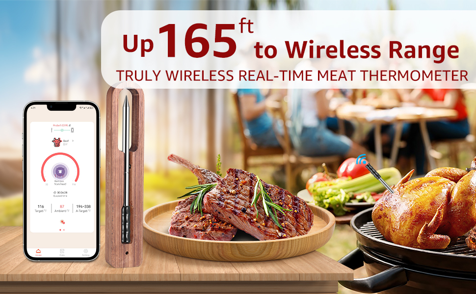 wireless meat thermometer