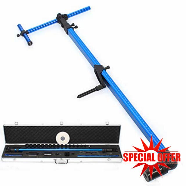 Cutycaty Universal 2D Measuring System High Precision Car Body Frame Machine Tram Gauge Frame Machine Tools for Auto Body Frame Repair Machinery Maintenance